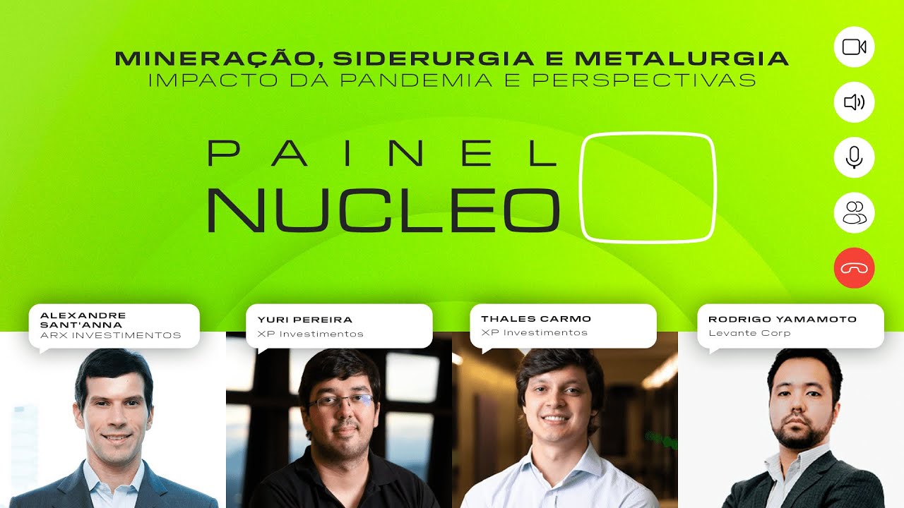 PAINEL NUCLEO #3 - Mineração, Siderurgia e Metalurgia • IMPACTO DA PANDEMIA E PERSPECTIVAS